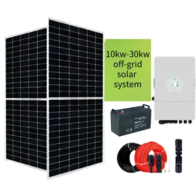 Ħażna tad-Dar Off Grid Sistema ta 'Enerġija Solari